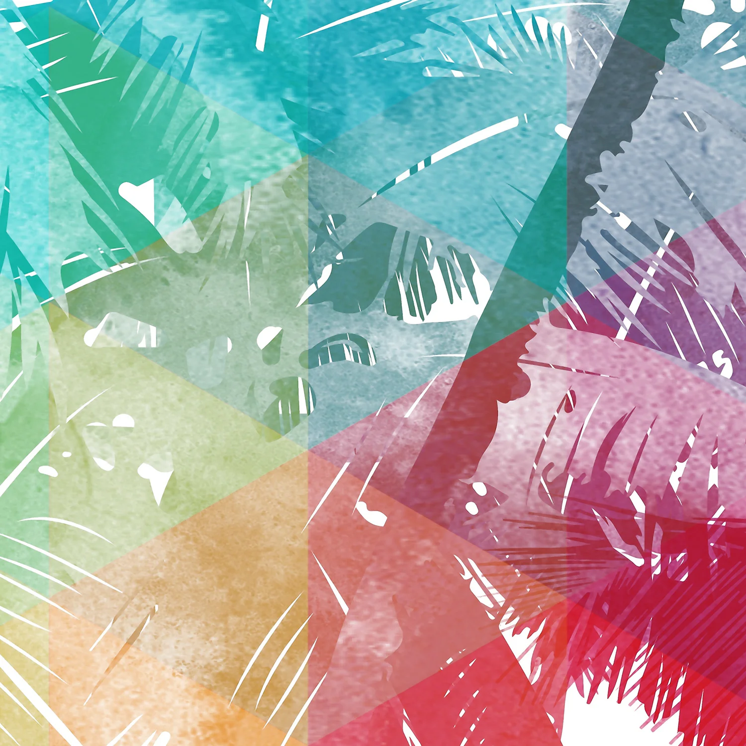 Papier Peint Panoramique Jungle Flash - Multicolore - Image 4