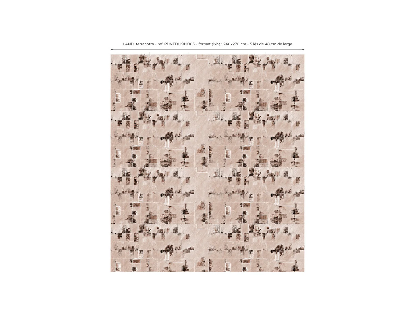 Papier Peint Panoramique Land - Terracotta - Image 2