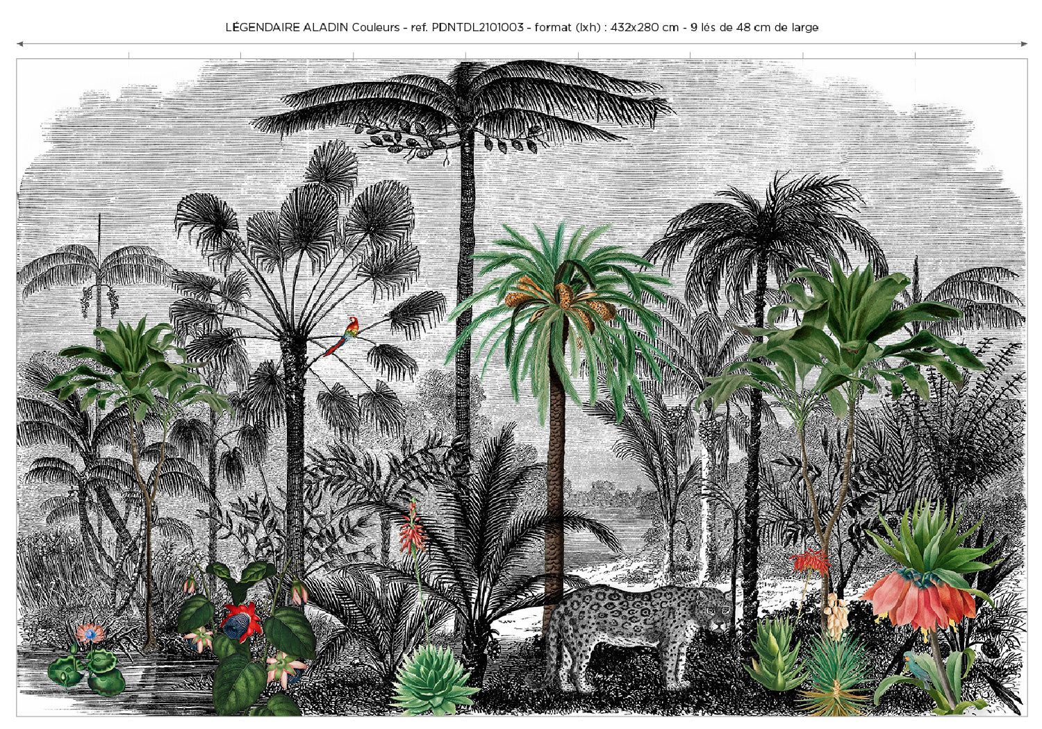 Papier Peint Panoramique Légendaire Aladin - Multicolore - Image 6
