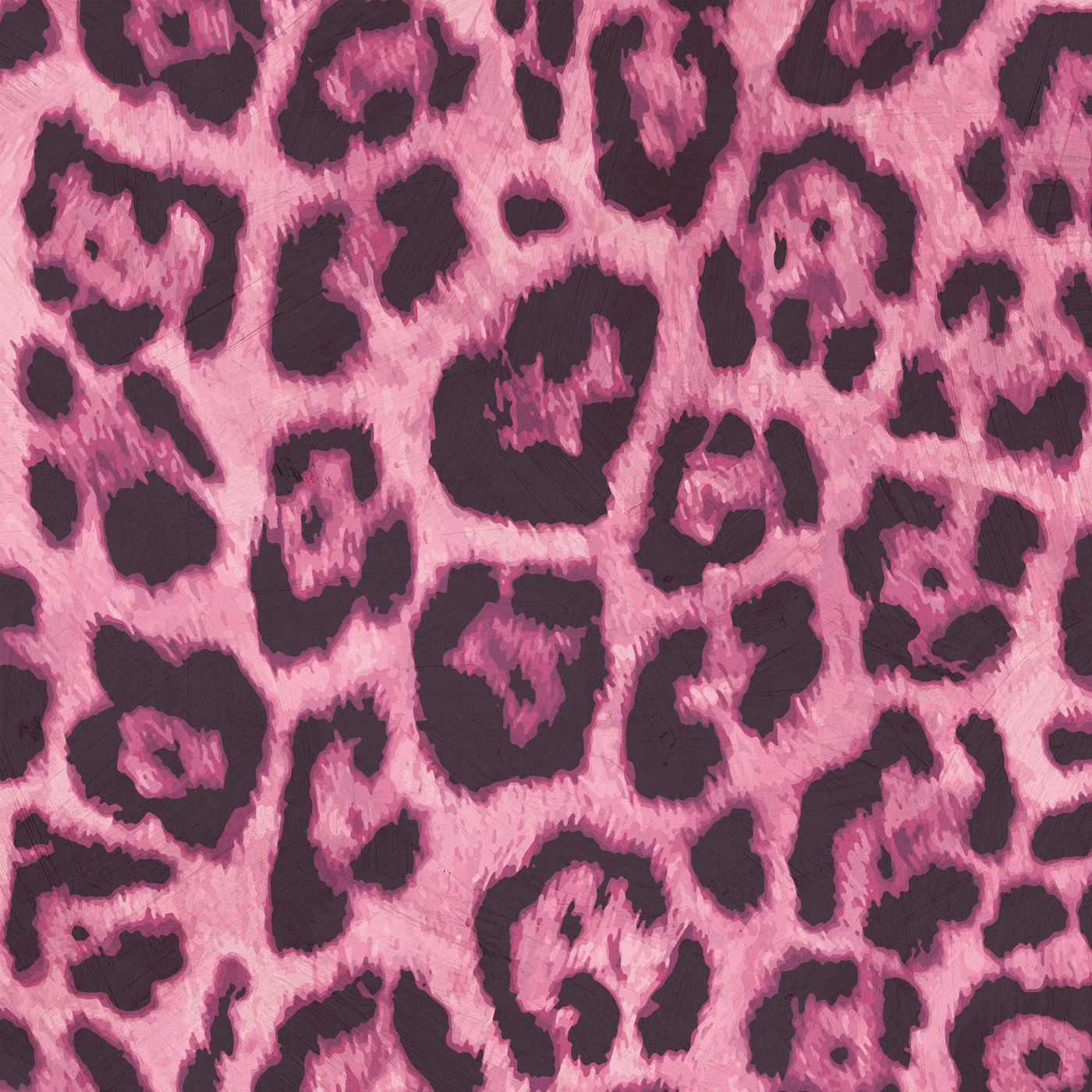 Papier Peint Panoramique Léopard - Rose - Image 3