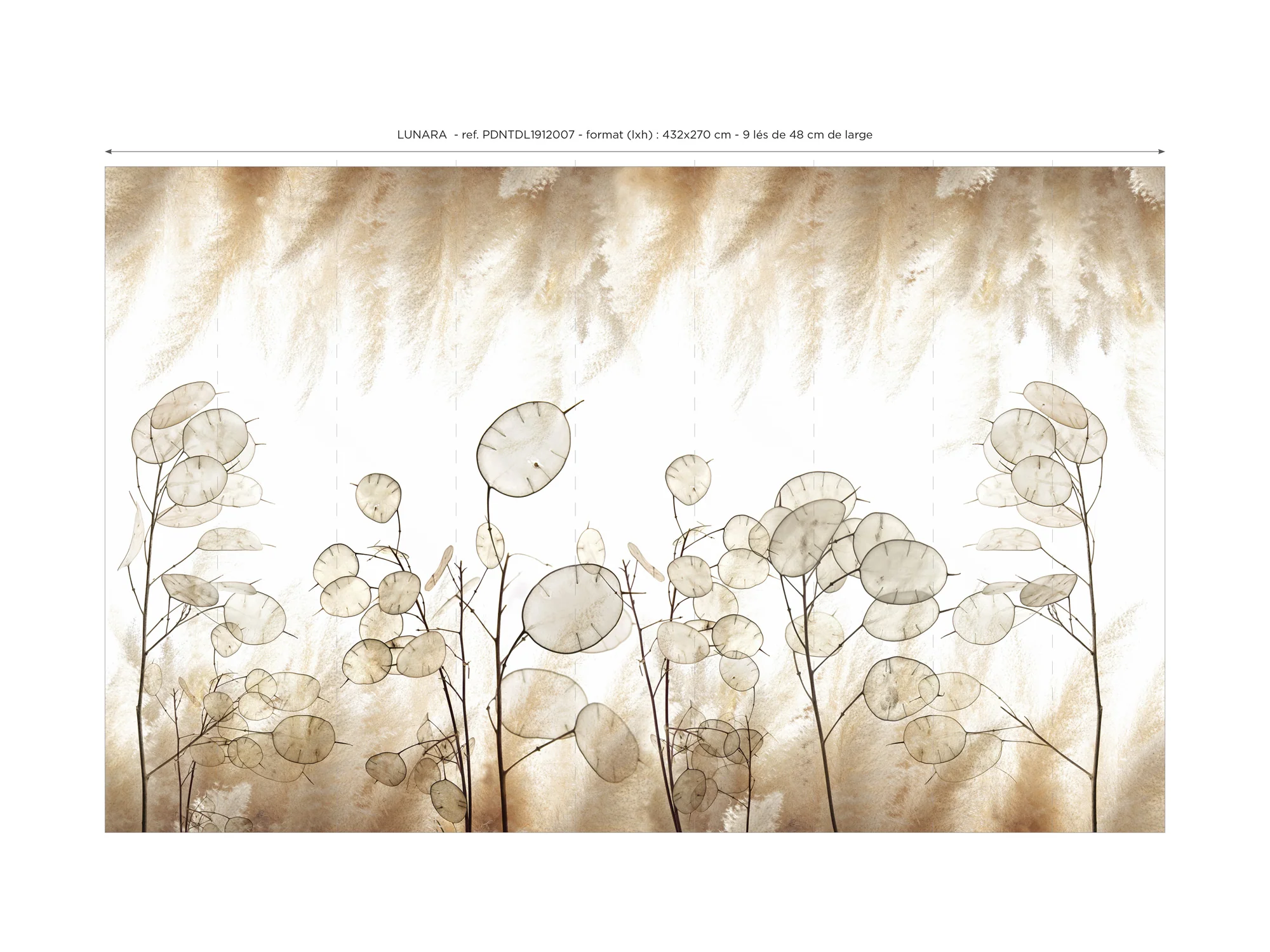 Papier Peint Panoramique Lunara - Beige - Image 7