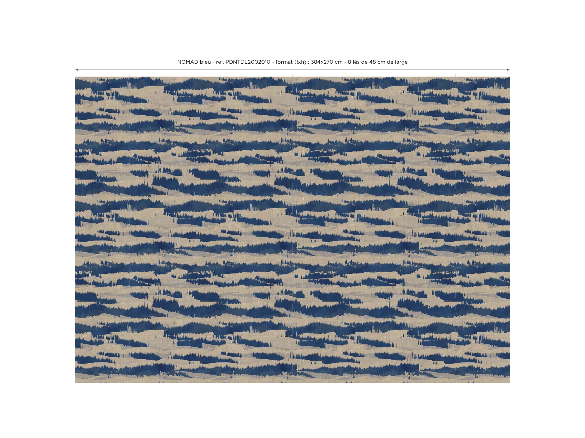 Papier Peint Panoramique Nomad - Bleu - Image 8