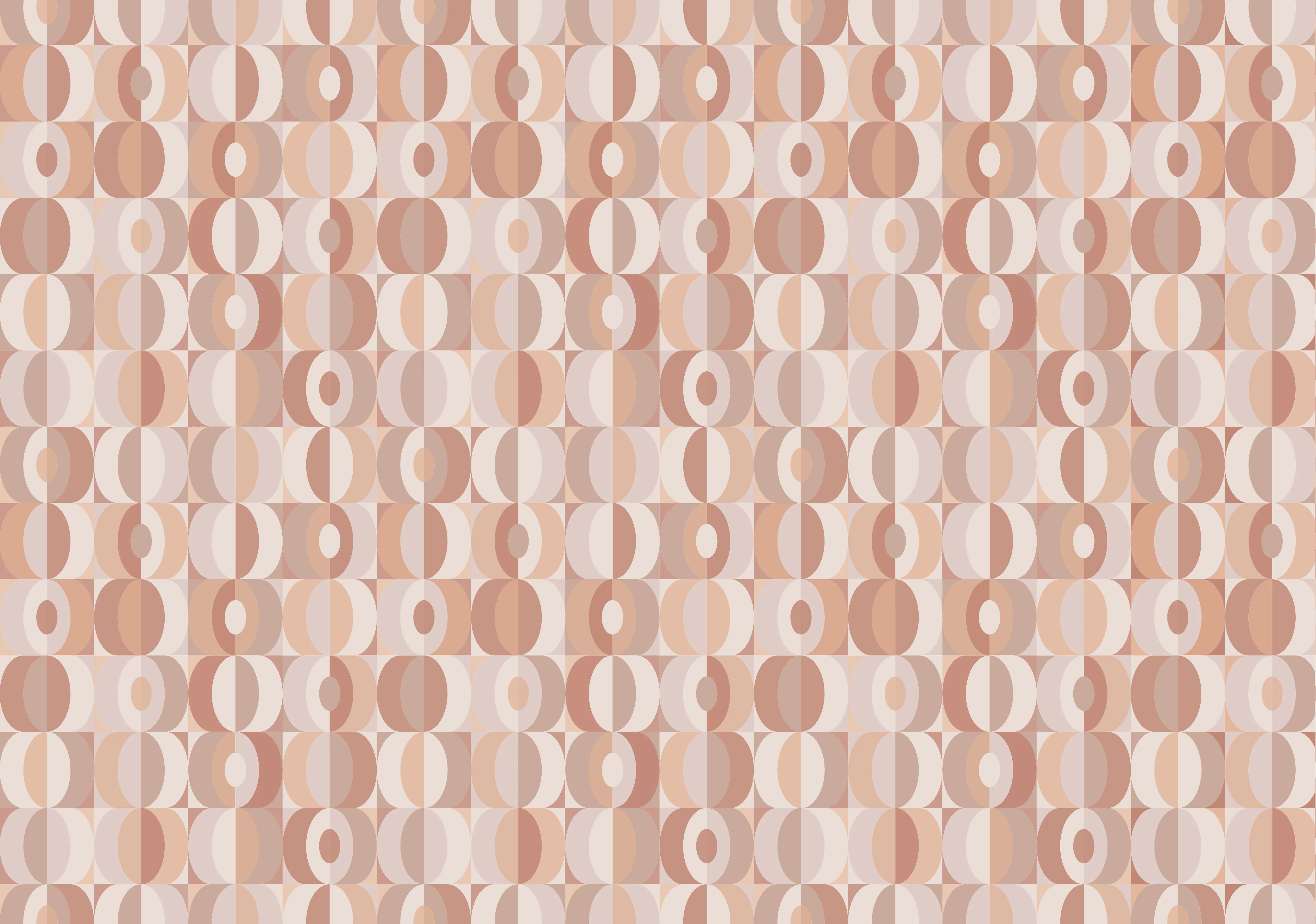 Papier Peint Panoramique Pop - Terracotta - Image 4