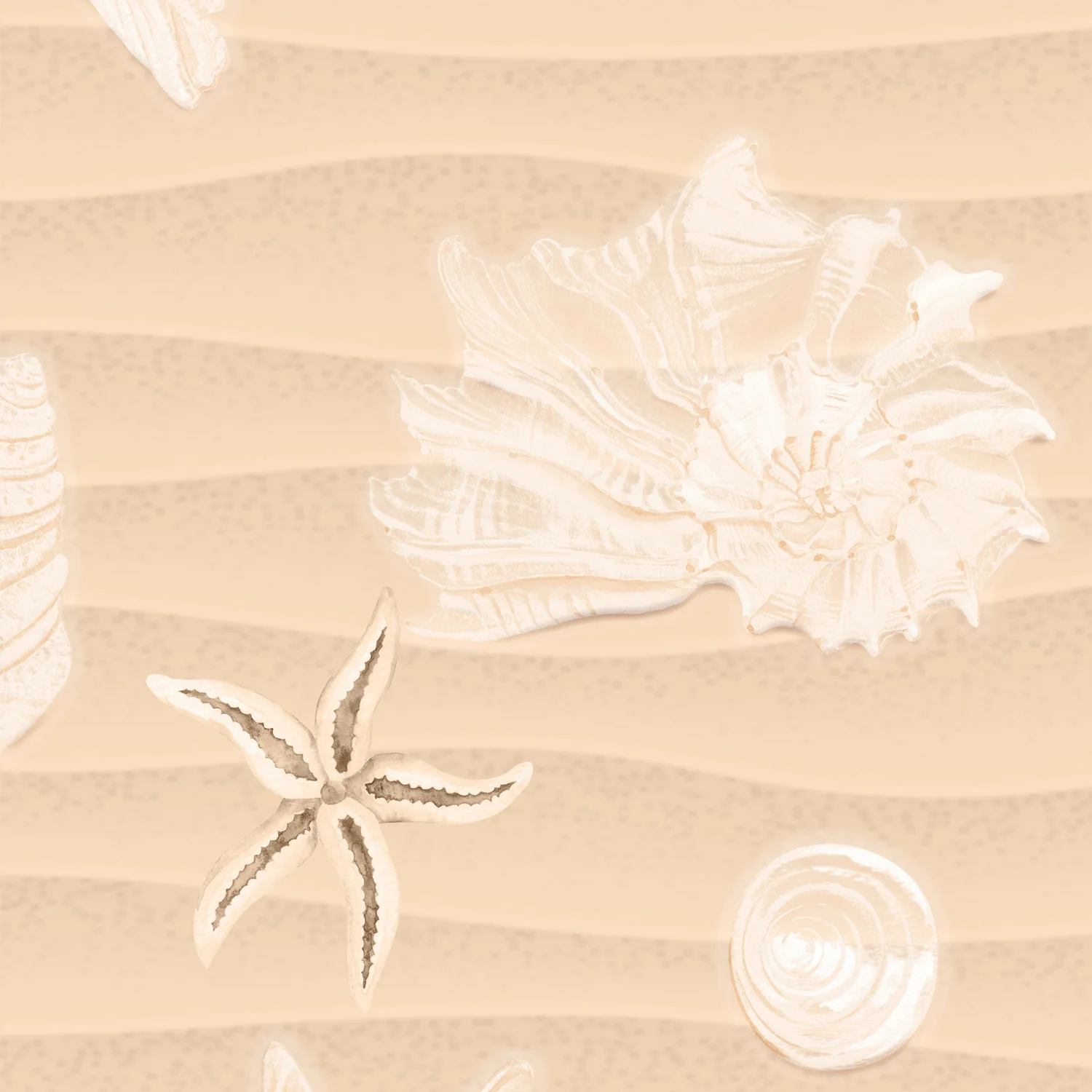 Papier Peint Panoramique Sable Étoilé - Sable - Image 3