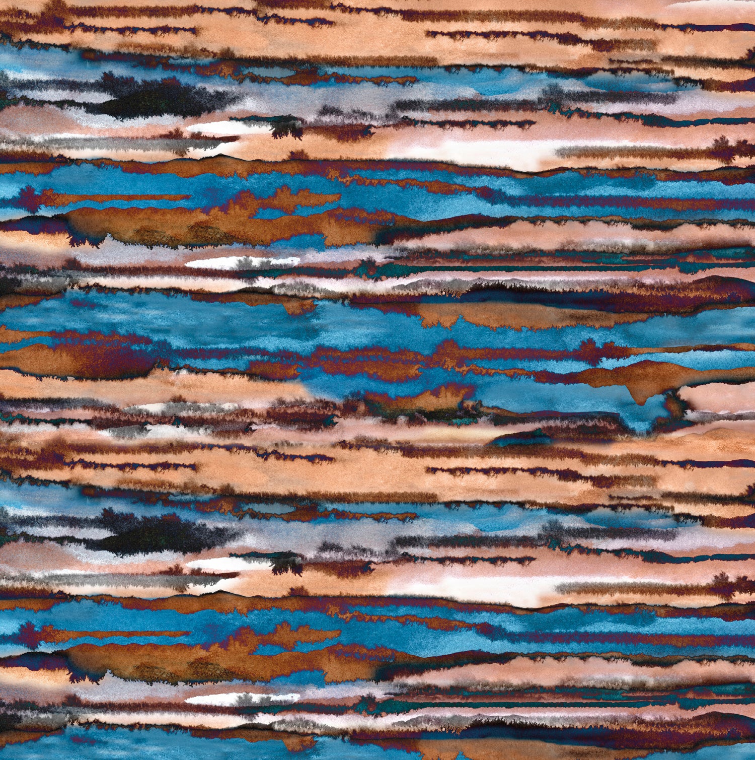 Papier Peint Panoramique Shibori - Multicolore - Image 8