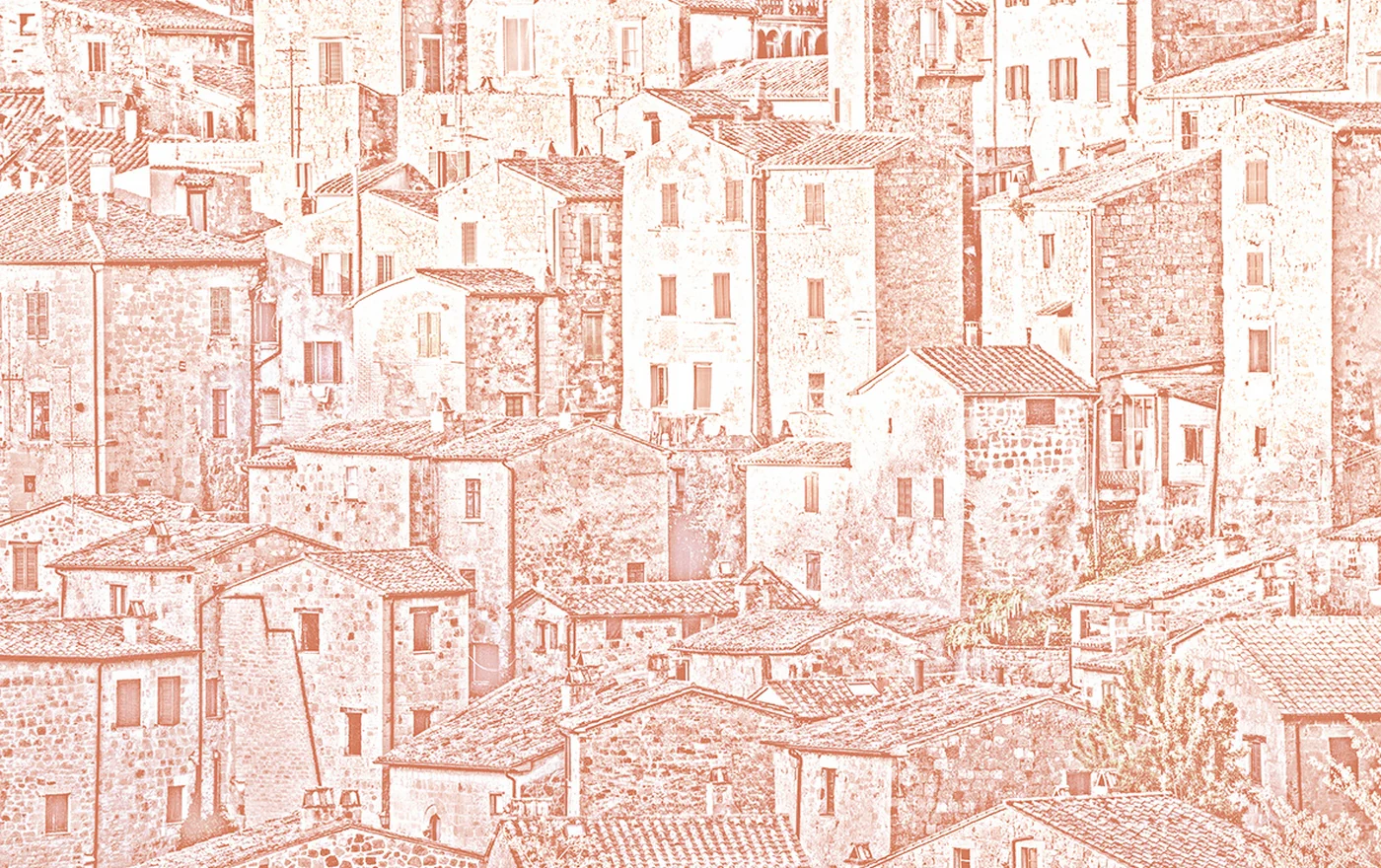 Papier Peint Panoramique Sorano - Terracotta - Image 5