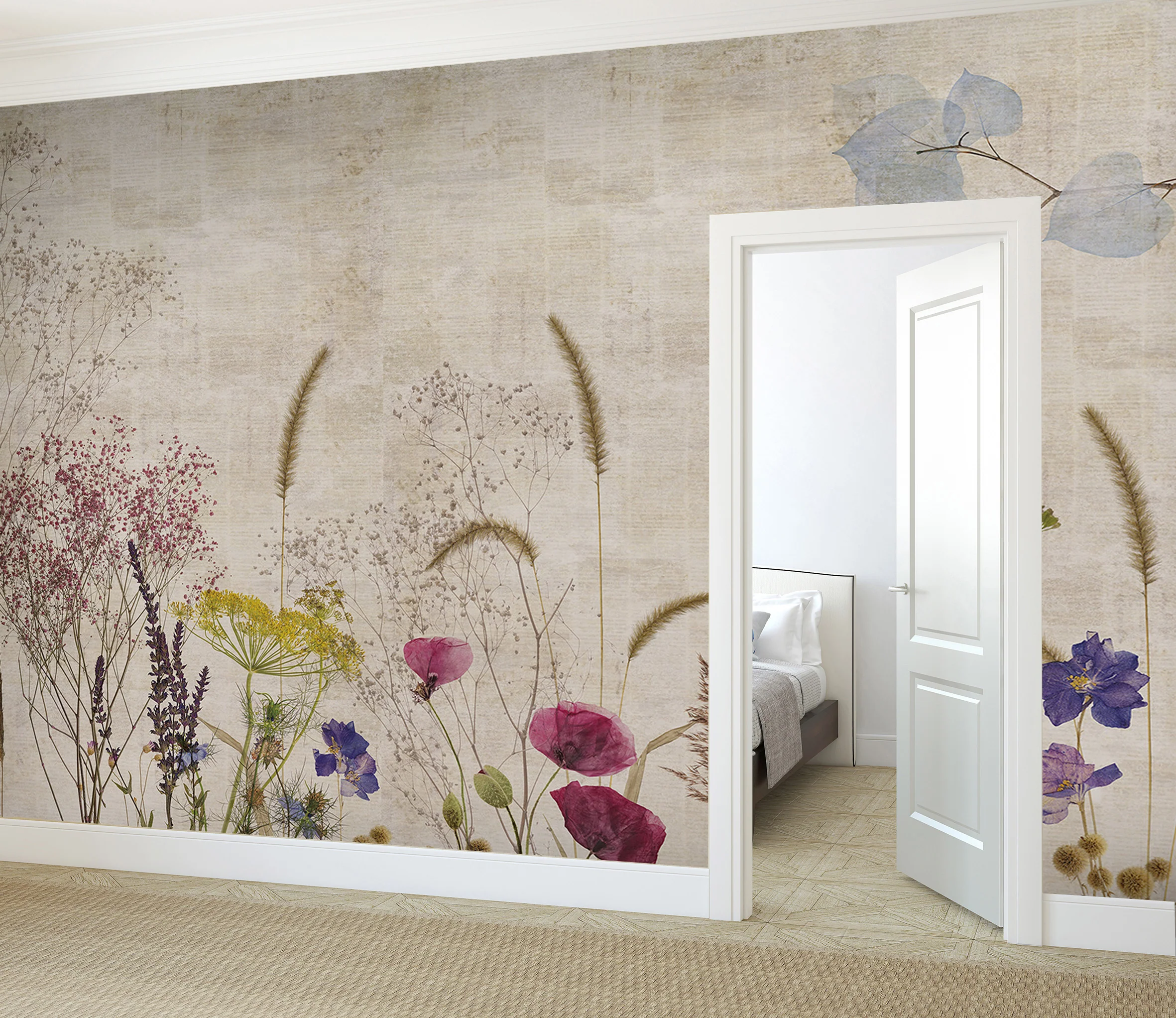 Papier Peint Panoramique Valensole Gardens - Multicolore - Image 4