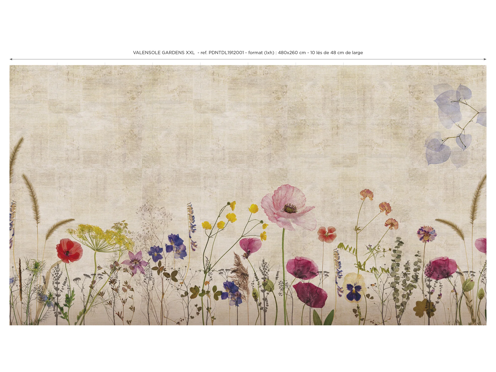Papier Peint Panoramique Valensole Gardens Xxl - Multicolore - Image 5