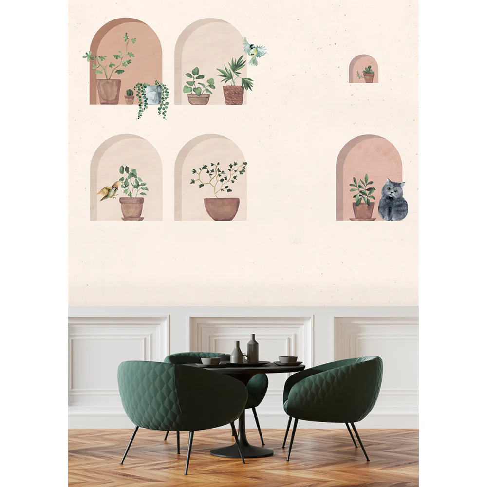 Papier Peint Panoramique Villa Toscana - Beige - Image 3