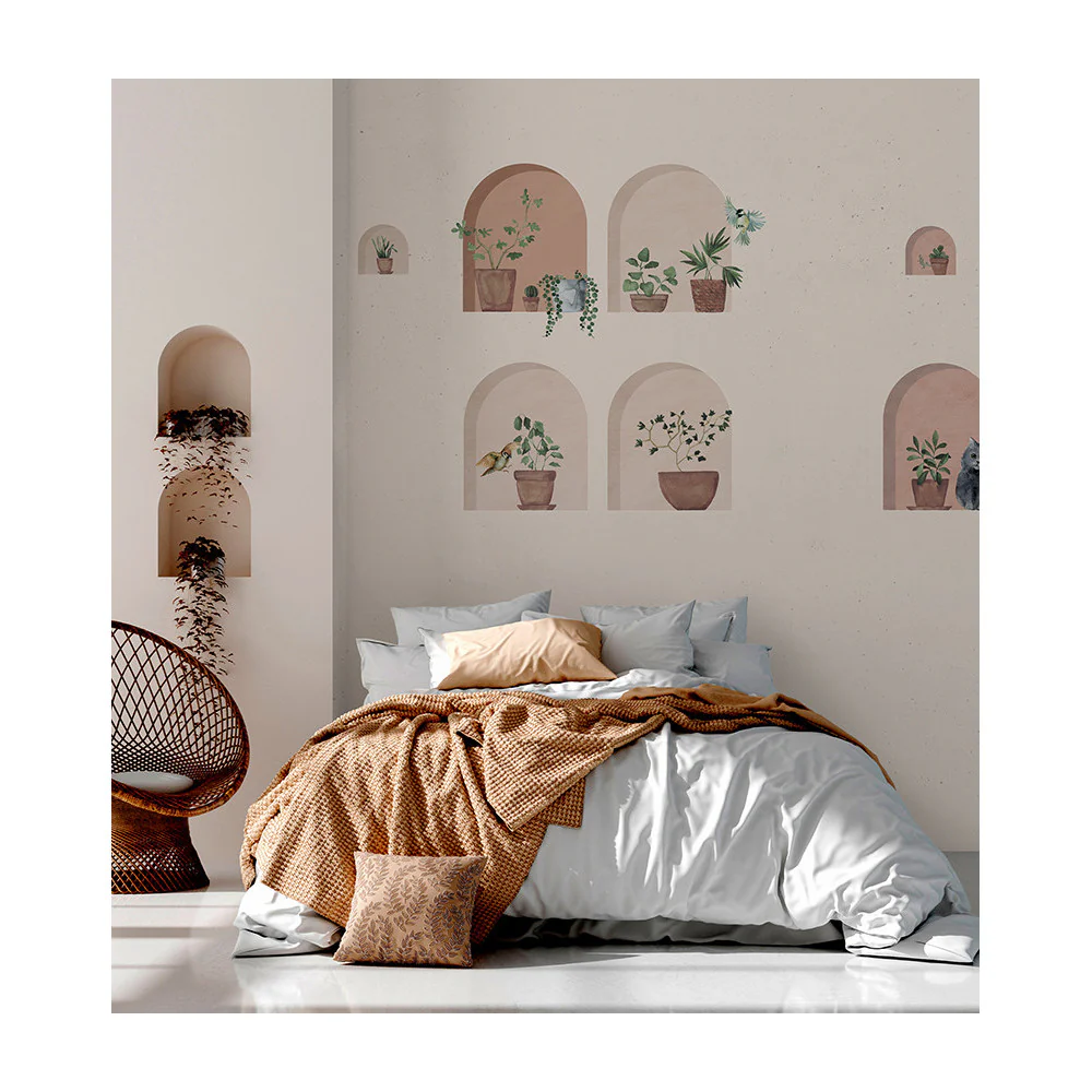 Papier Peint Panoramique Villa Toscana - Beige - Image 4
