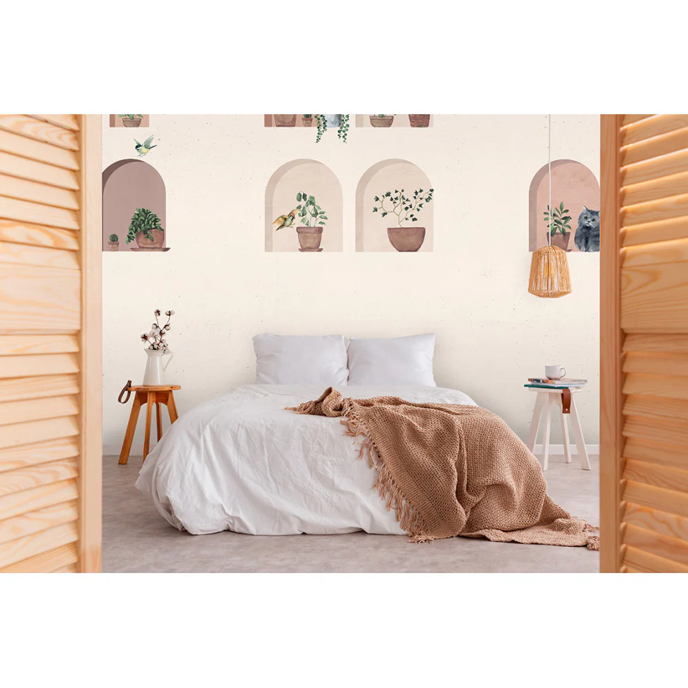 Papier Peint Panoramique Villa Toscana - Beige - Image 6