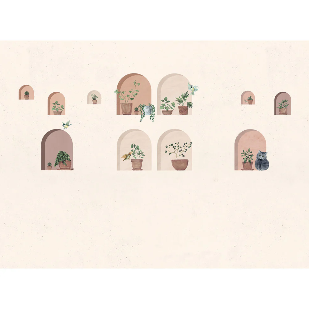 Papier Peint Panoramique Villa Toscana - Beige - Image 8