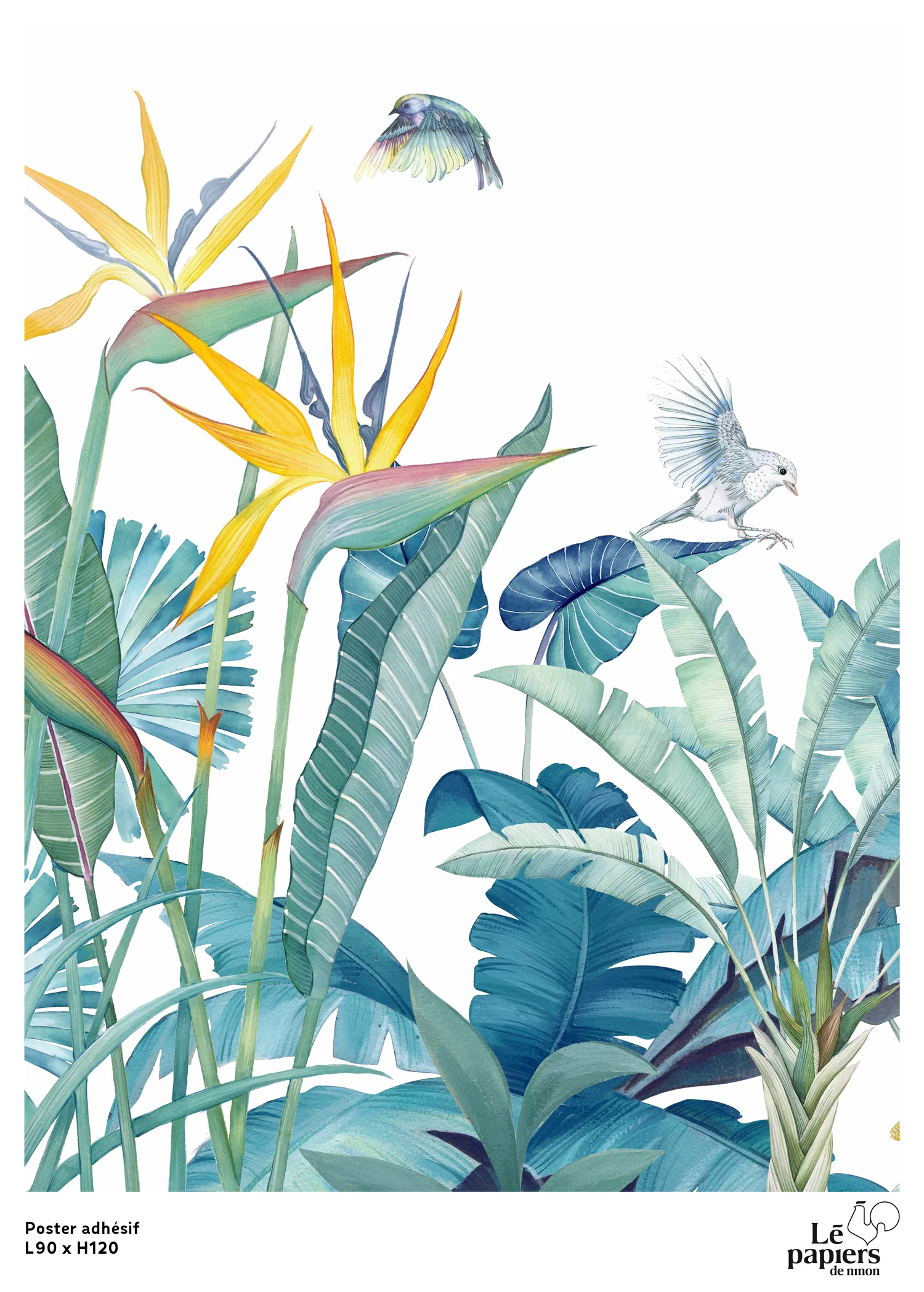 Poster Adhésif Paradisio - Multicolore - Image 2