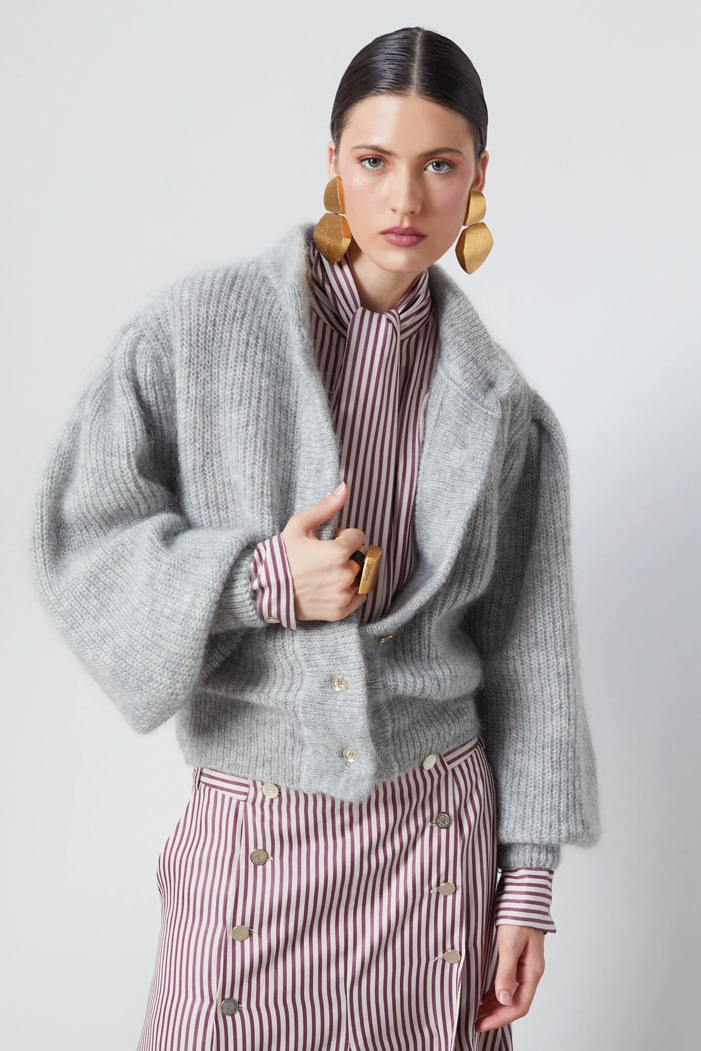 Cardigan Leandra - Grey - Femme - Image 2