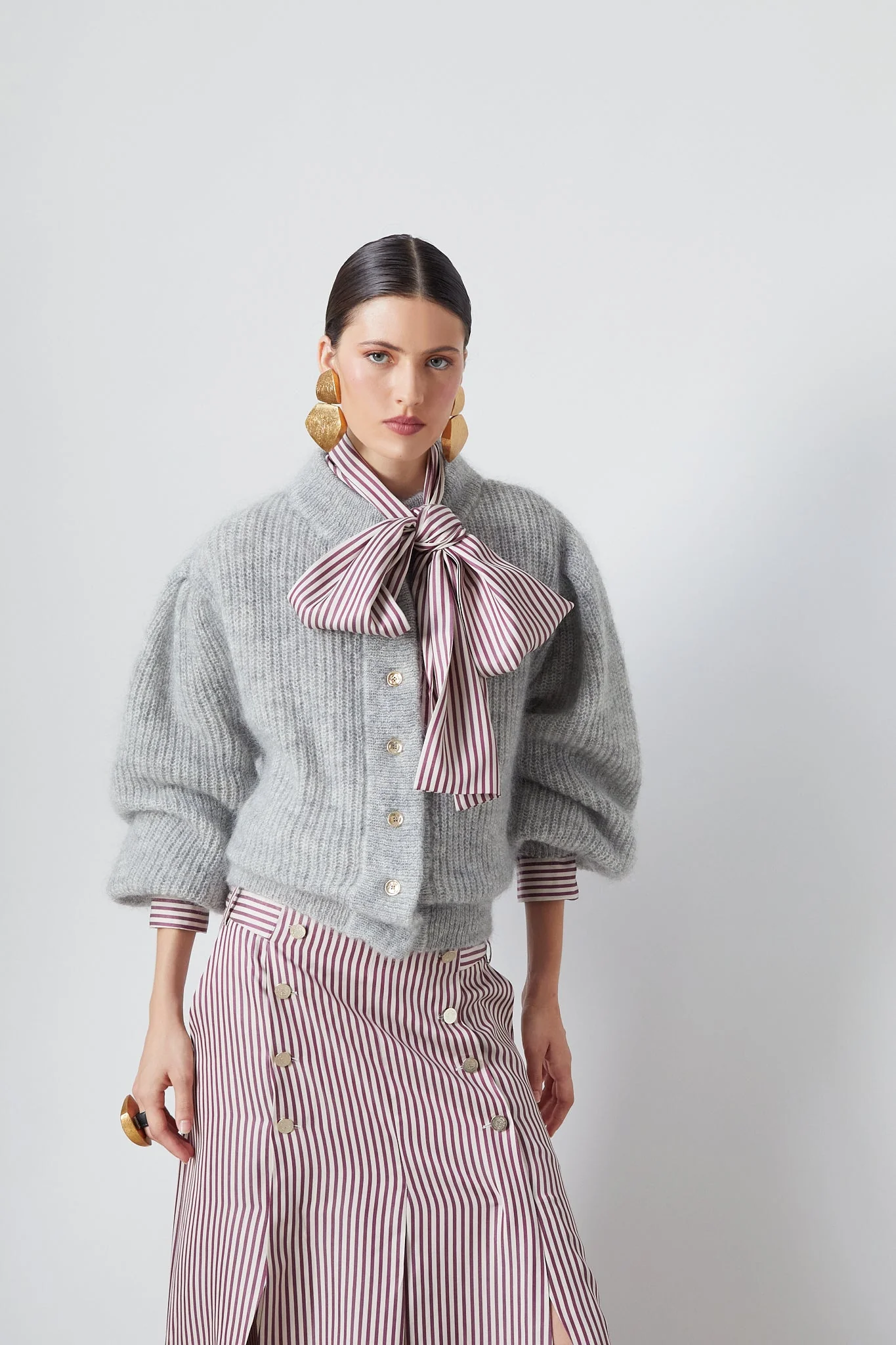Cardigan Leandra - Grey - Femme - Image 4