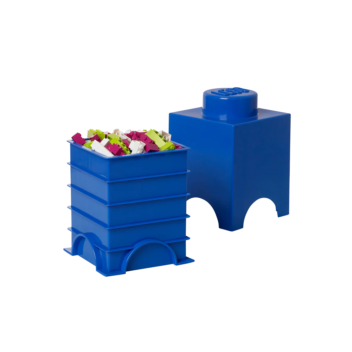 Boîte De Rangement - Brique 1 Plot - Bleu - Image 2