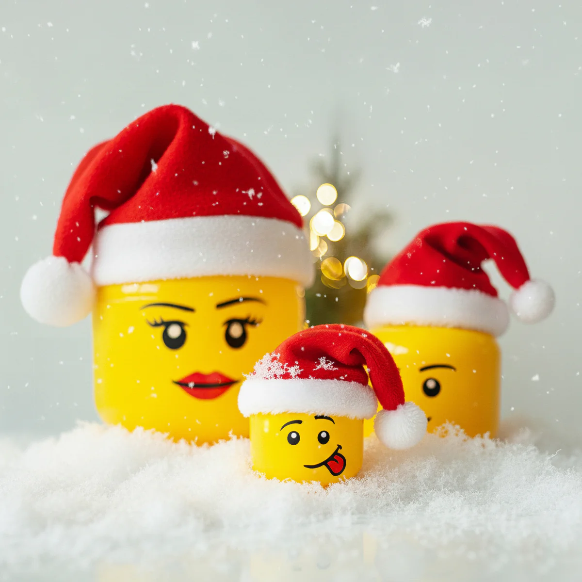 Boîte De Rangement - Tête Garçon - Petite Taille - Jaune - Image 17