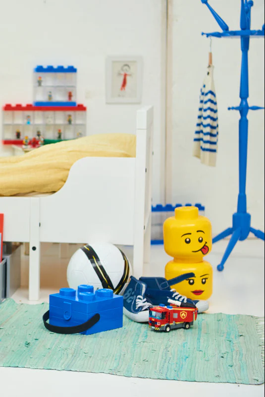 Boîte De Rangement - Tête Fille - Petite Taille - Jaune - Image 4