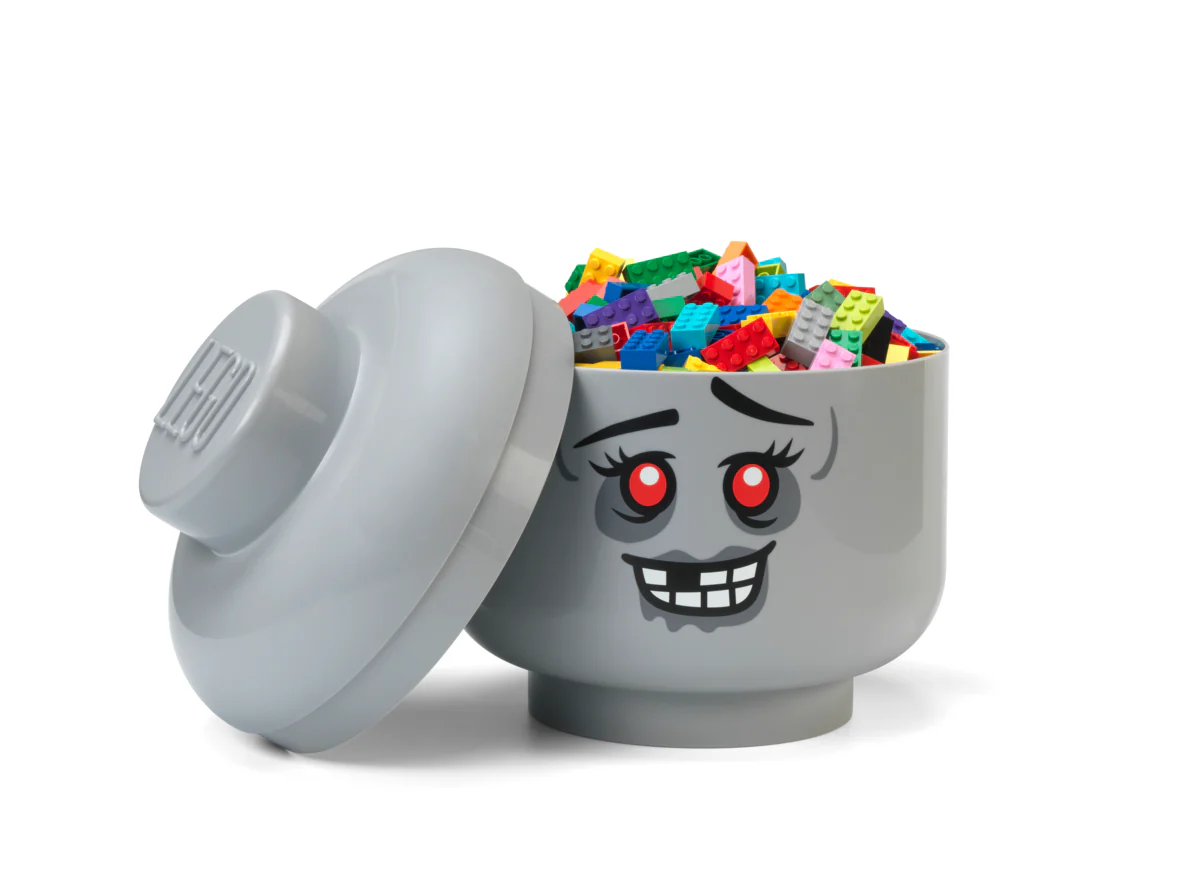 Boîte De Rangement - Tête Zombie - Grande Taille - Gris - Image 2