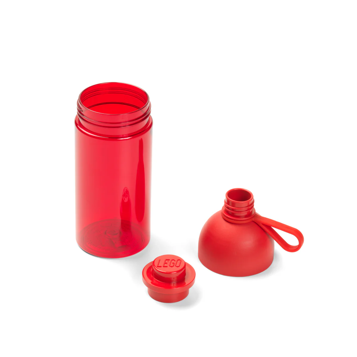 Gourde - 500 Ml - Rouge Transparent - Image 2