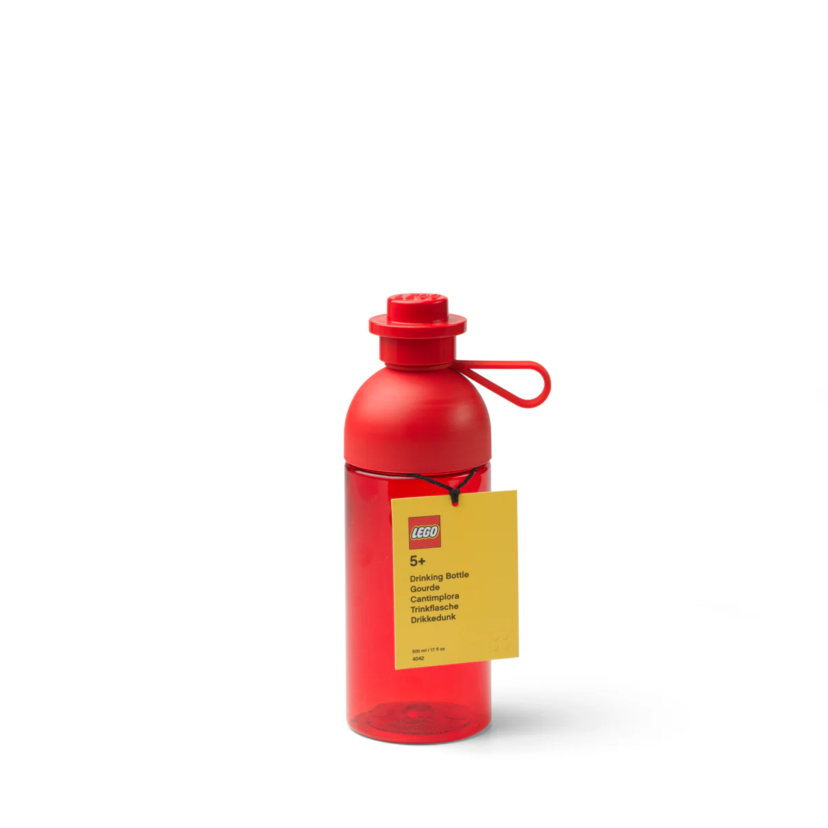 Gourde - 500 Ml - Rouge Transparent - Image 3