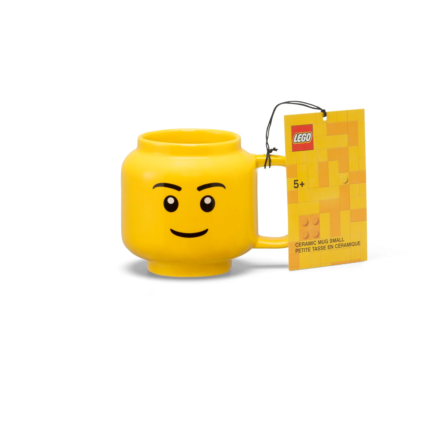 Mug Céramique - Motif Garçon - Petite Taille - Jaune - Image 3
