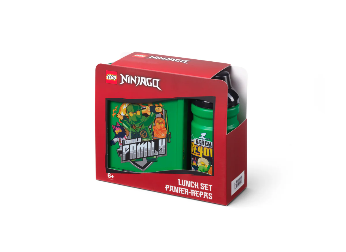 Set Repas Gourde + Lunchbox - Motif Ninjago - Image 3