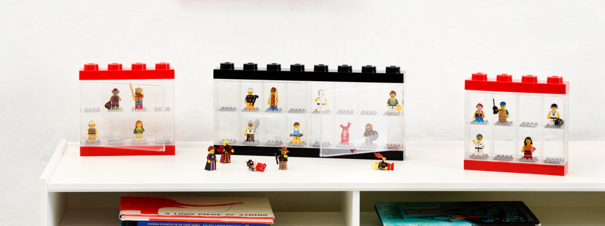 Vitrine - 8 Figurines - Rouge - Image 4