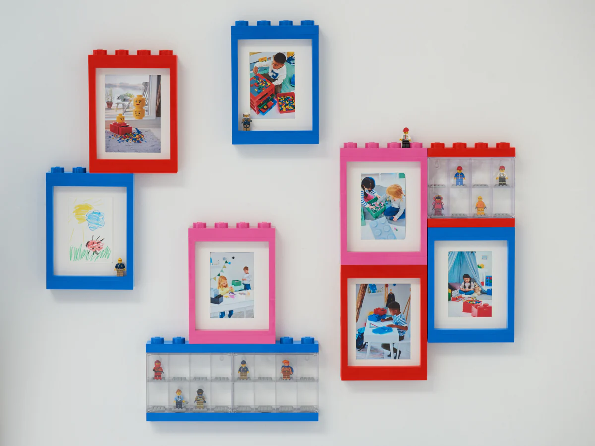 Vitrine - 8 Figurines - Rouge - Image 6