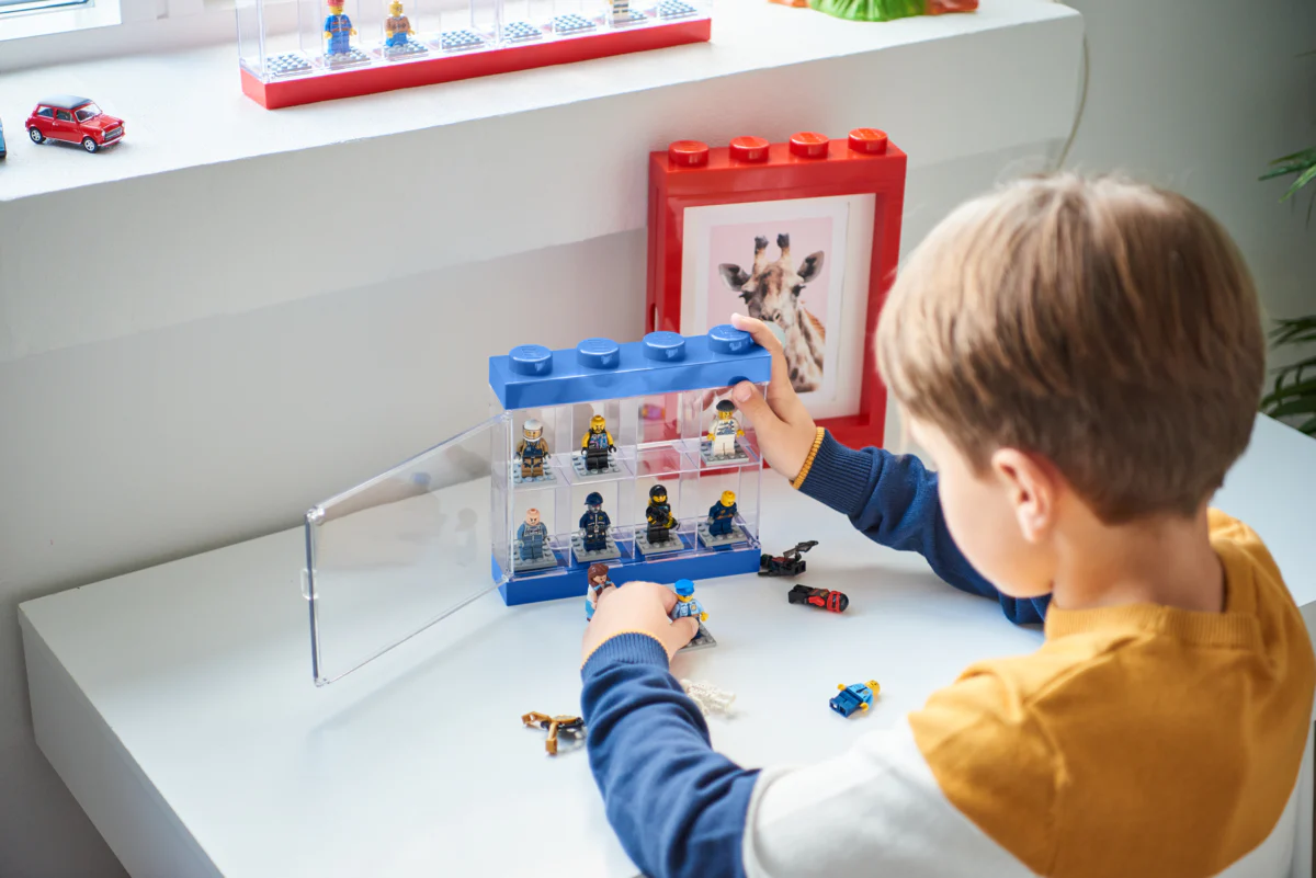 Vitrine - 8 Figurines - Bleu - Image 5