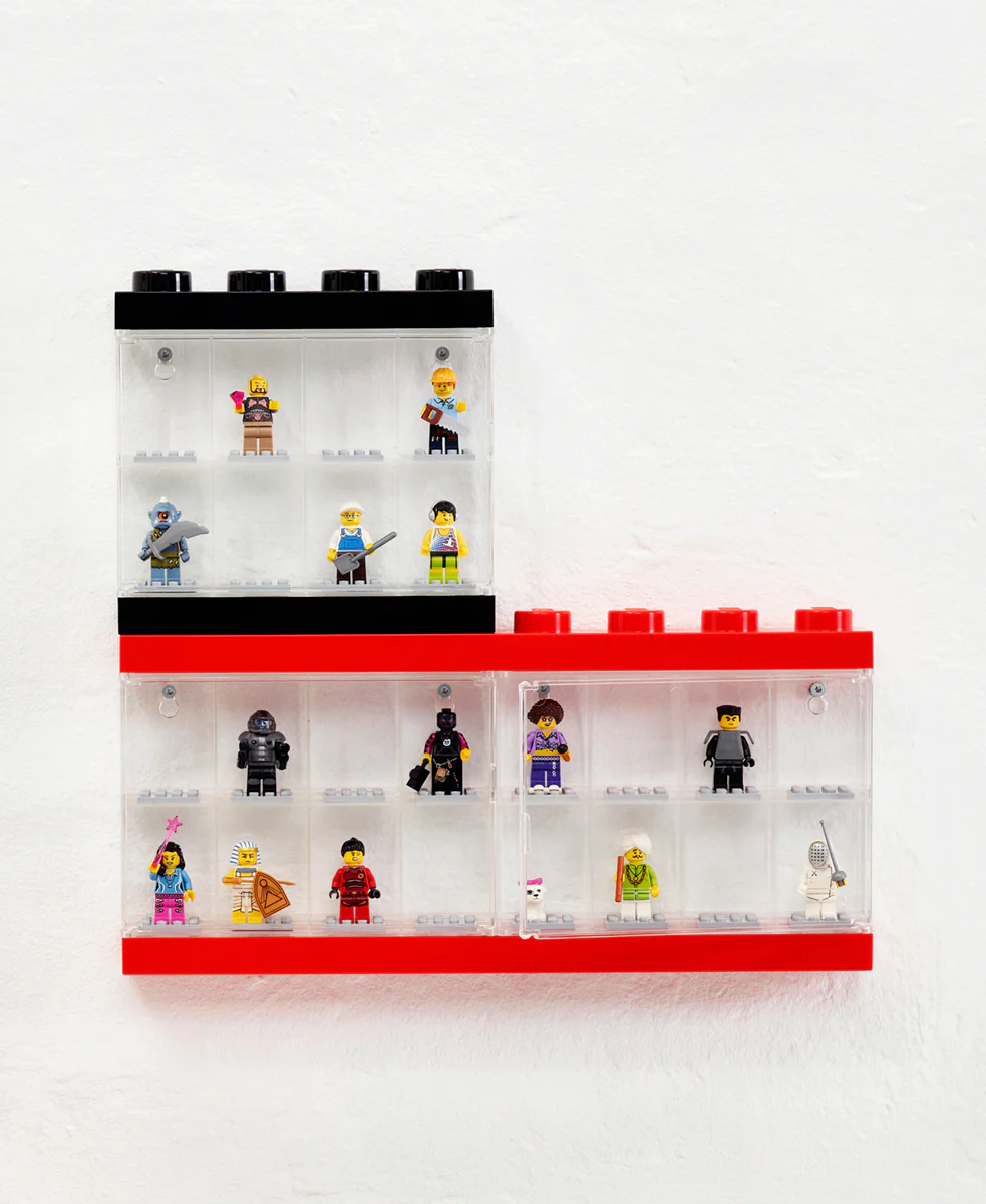 Vitrine - 16 Figurines - Rouge - Image 5