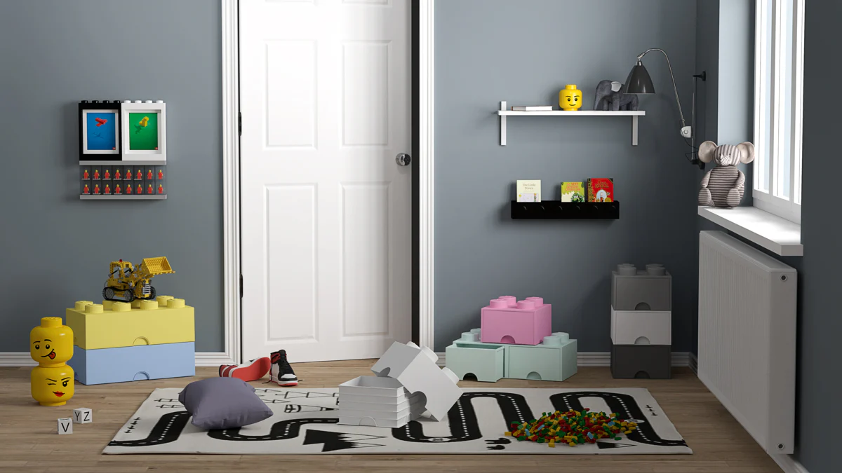 Vitrine - 16 Figurines - Gris - Image 7