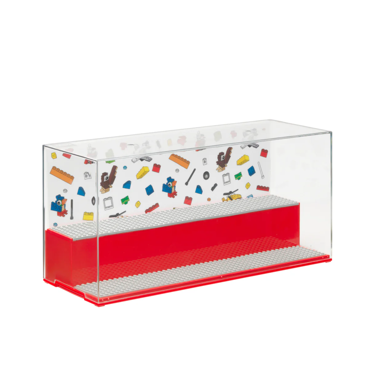 Boîte De Jeu Et Présentation - Rouge Transparent - Image 3