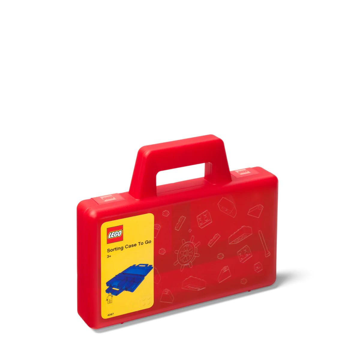 Boîte De Tri - Format Voyage - Rouge Transparent - Image 2