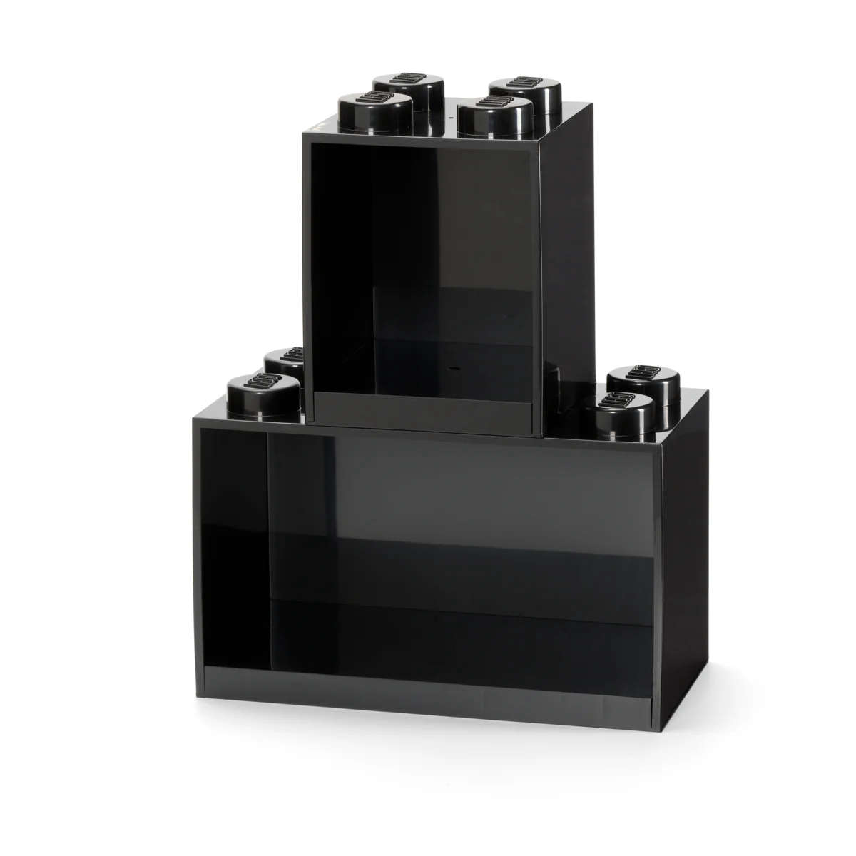 Set D'Étagères - 4 Et 8 Plots - Noir - Image 2