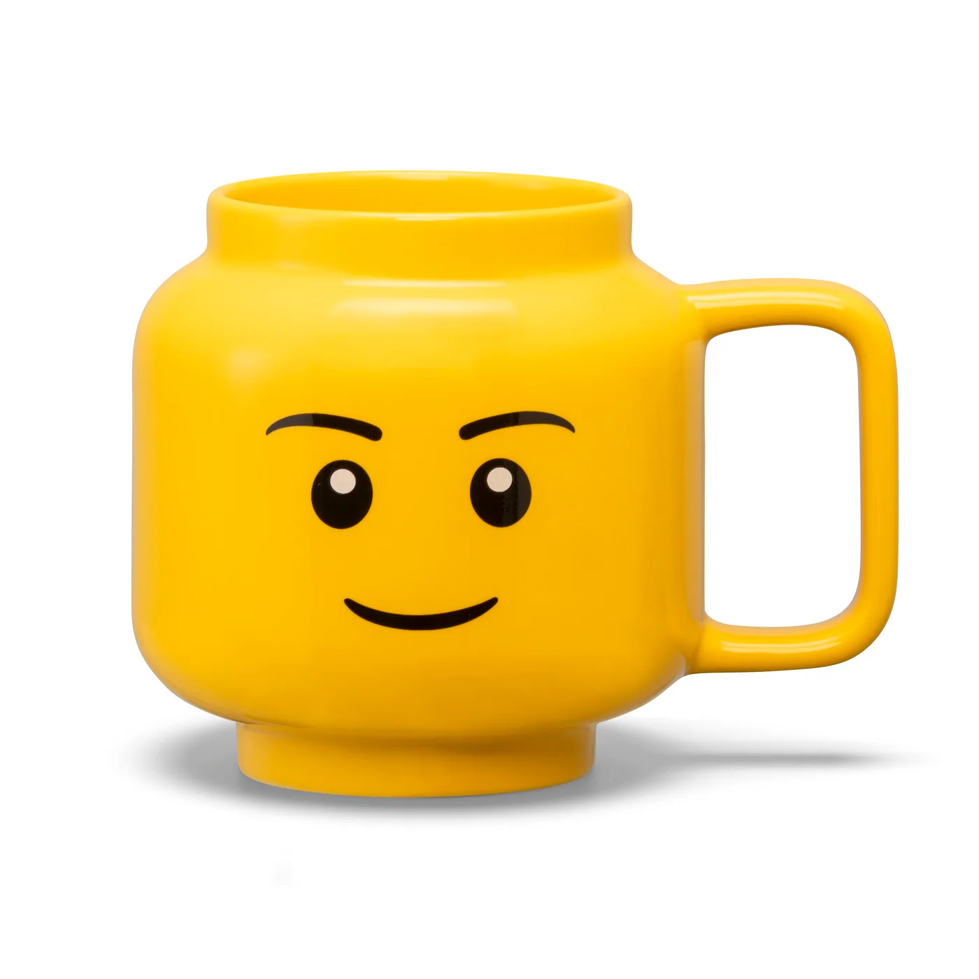 Mug Céramique - Motif Garçon - Grande Taille - Jaune - Image 2