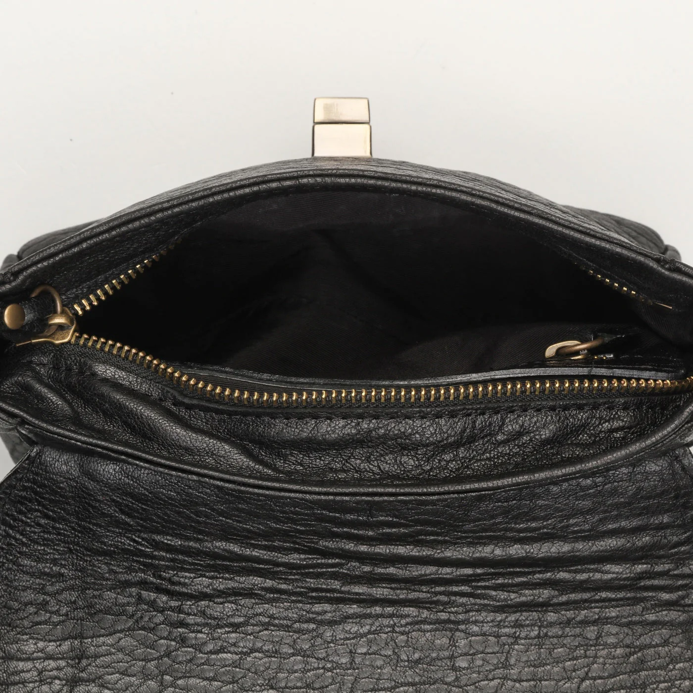 Sac À Bandoulière Gaby - Motif Leopard Noir - Image 3