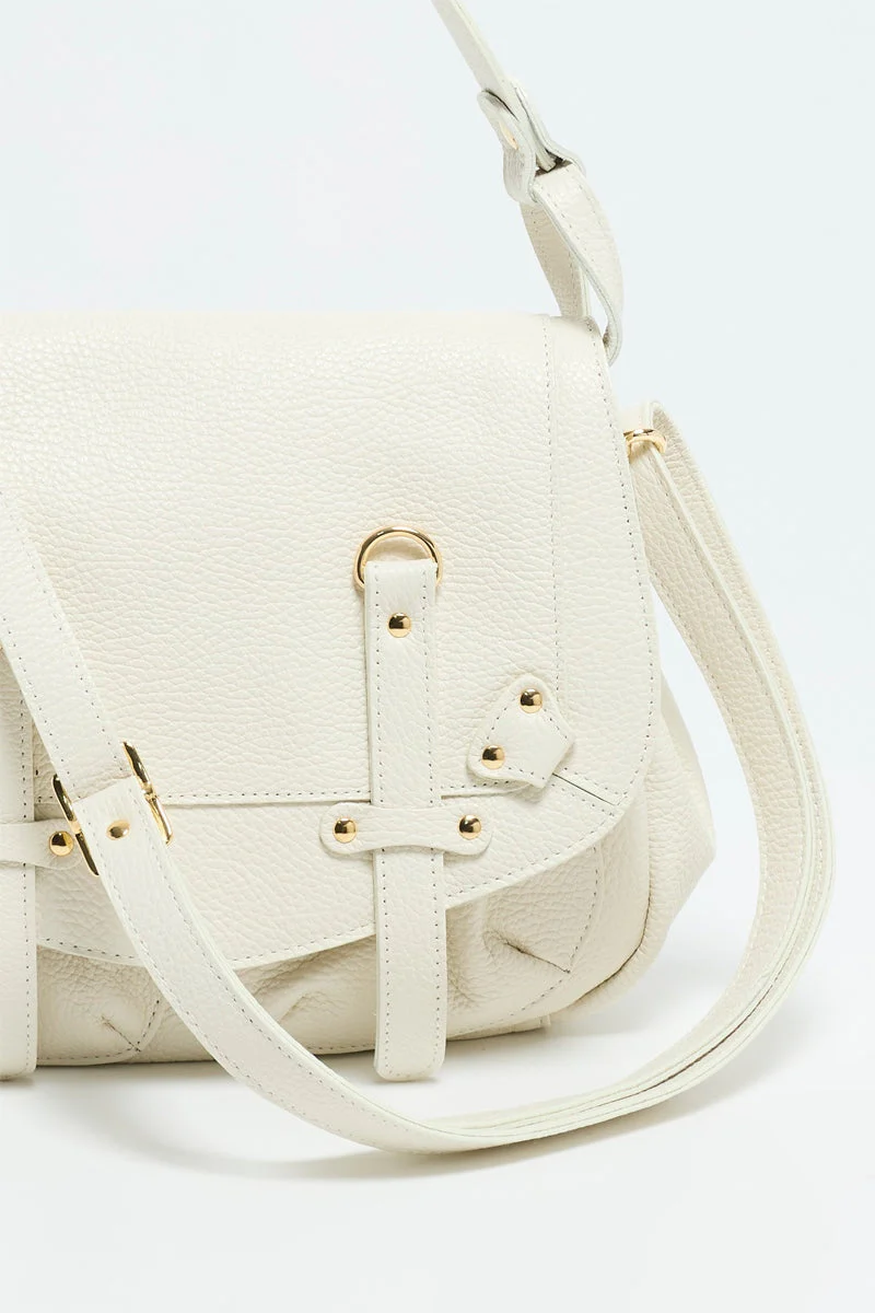 Sac À Bandoulière Mini Jamily - Blanc Casse - Image 4