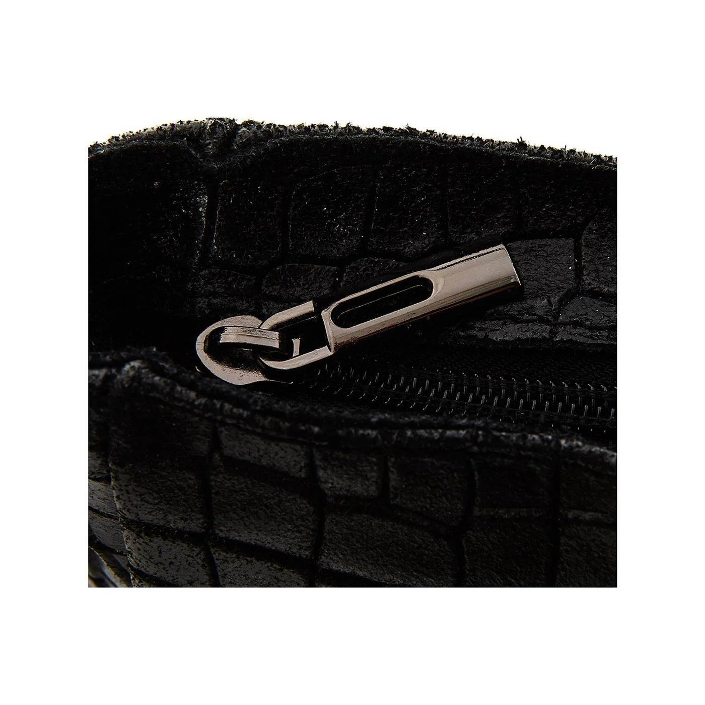 Sac À Bandoulière Maku Croco - Noir - Image 7