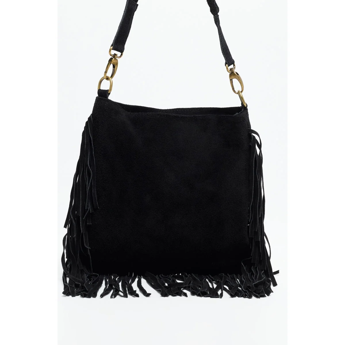 Sac À Main Lucy Franges - Noir - Image 2