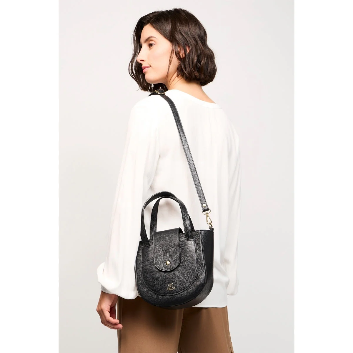Sac À Bandoulière Janis - Noir - Image 3