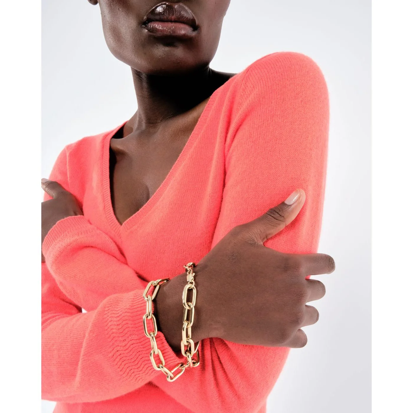 Pull Arielle - Corail Fluo - Femme - Image 4