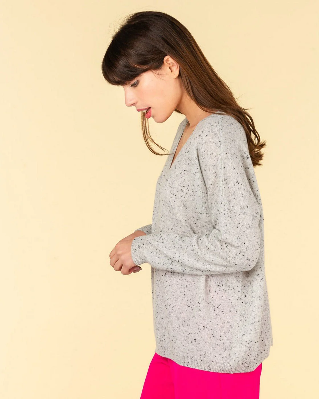 Pull Angele - Gris Multico - Image 2