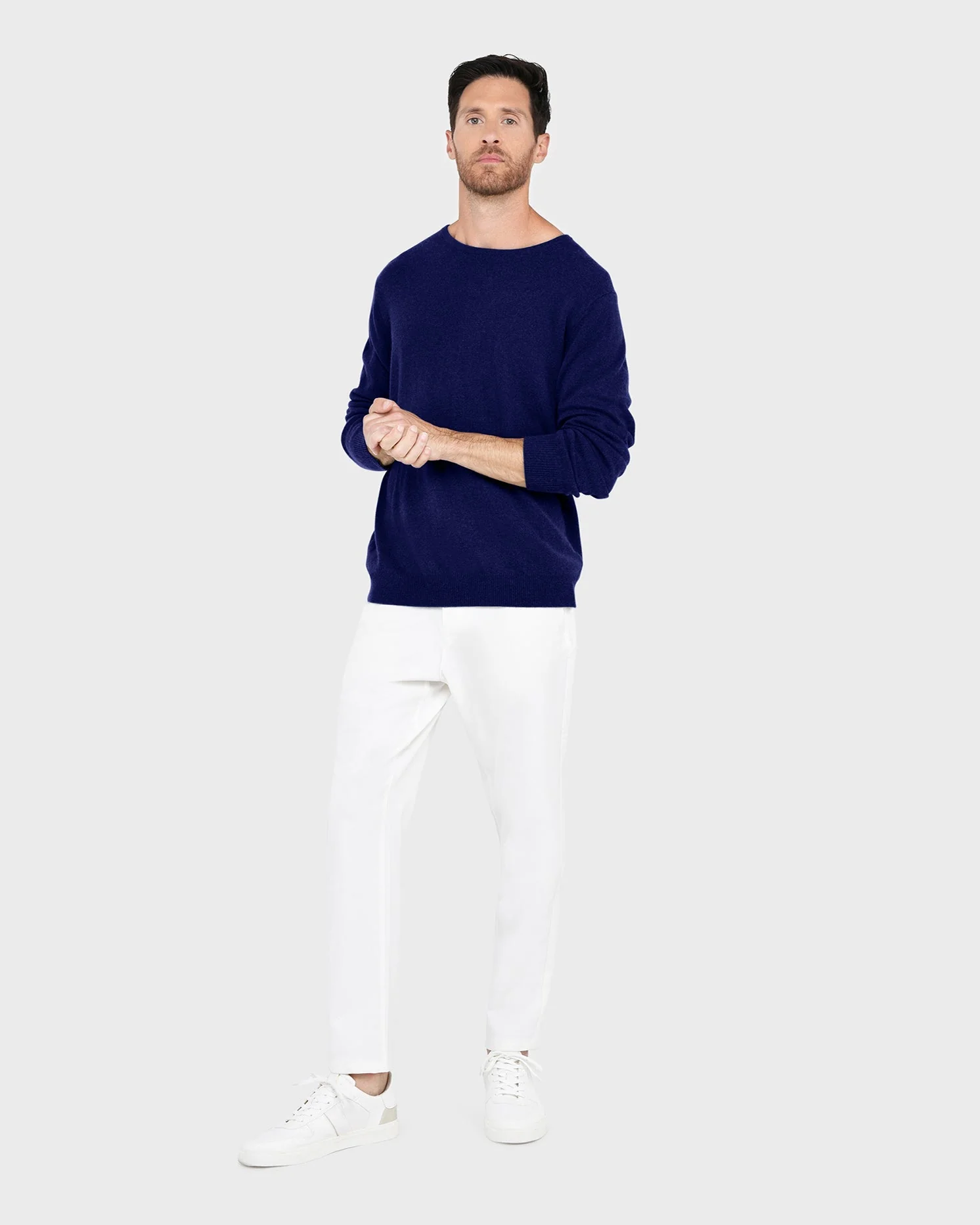 Pull Col Rond Antoine - Outremer - Homme - Image 3