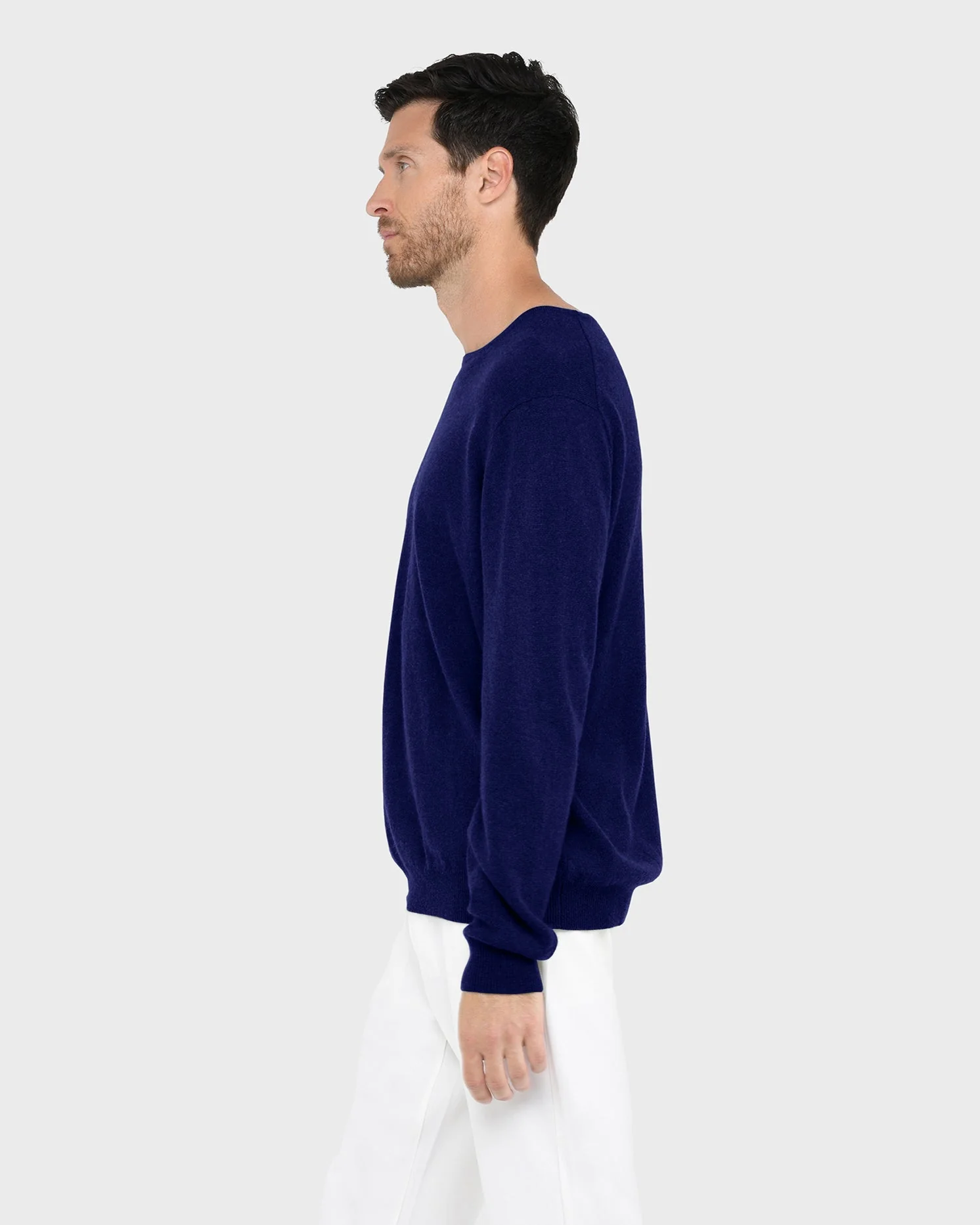 Pull Col Rond Antoine - Outremer - Homme - Image 4