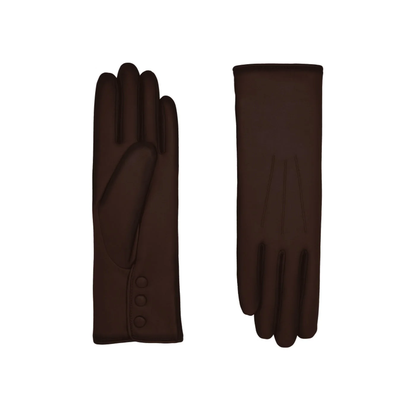 Gants Betty - Whisky Patine/Lapin Blanc - Femme - Image 2