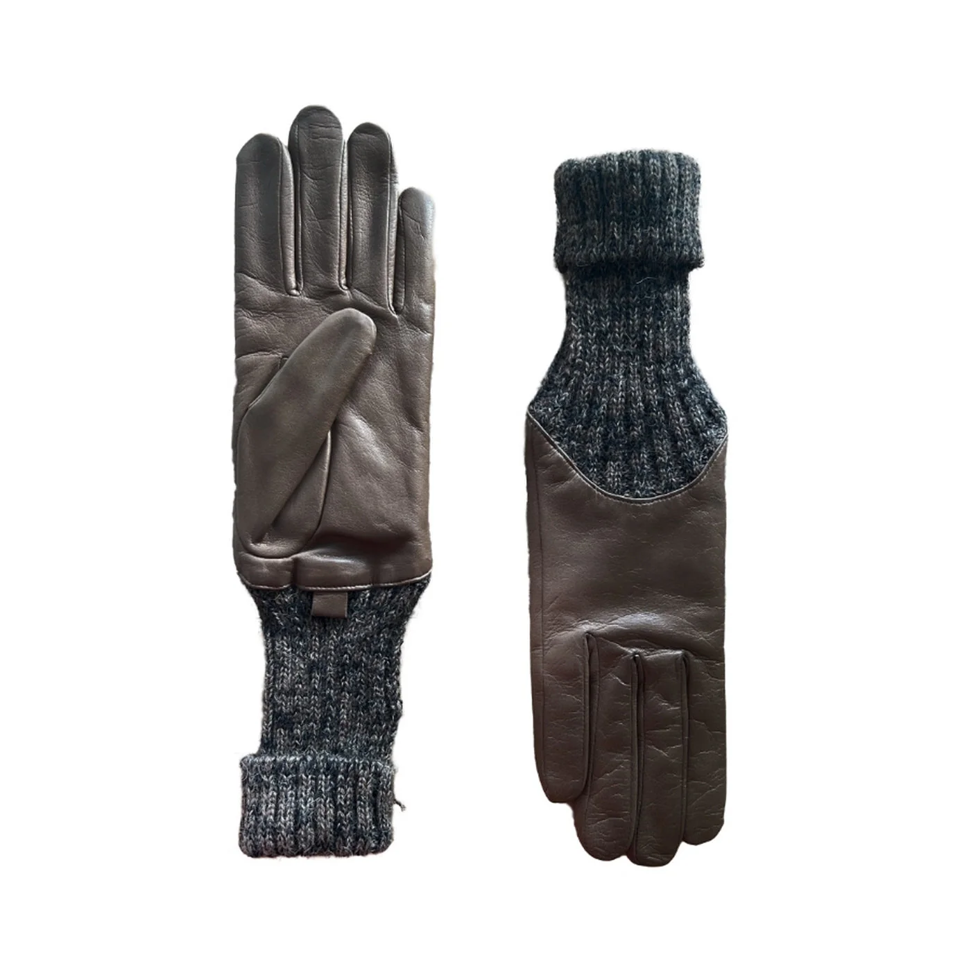 Gants Cecilia - Taupe/Taupe Noir - Femme - Image 2