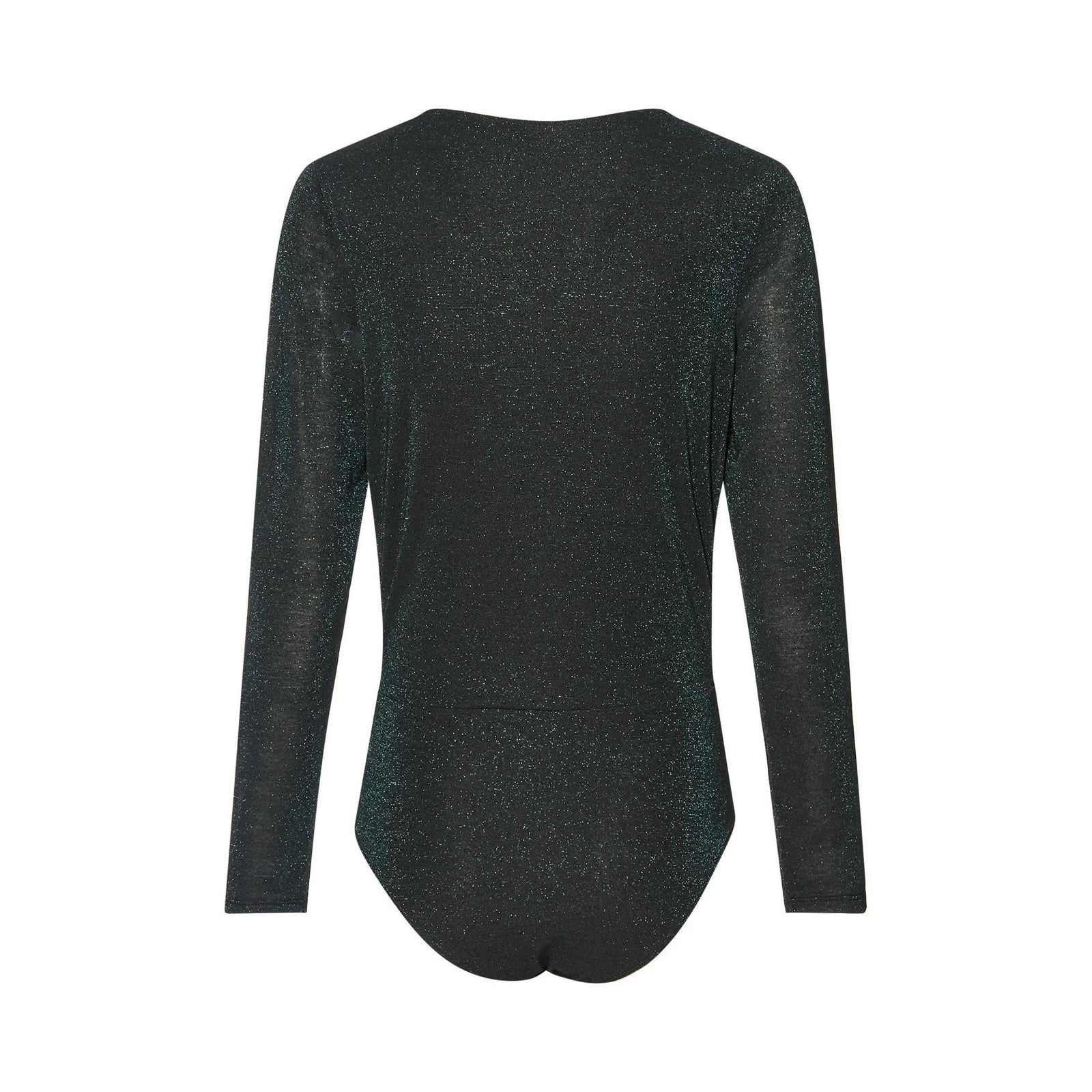 Alma Deia - Body Cache-Cœur En Glitters - Bleu Vert - Femme - Image 3