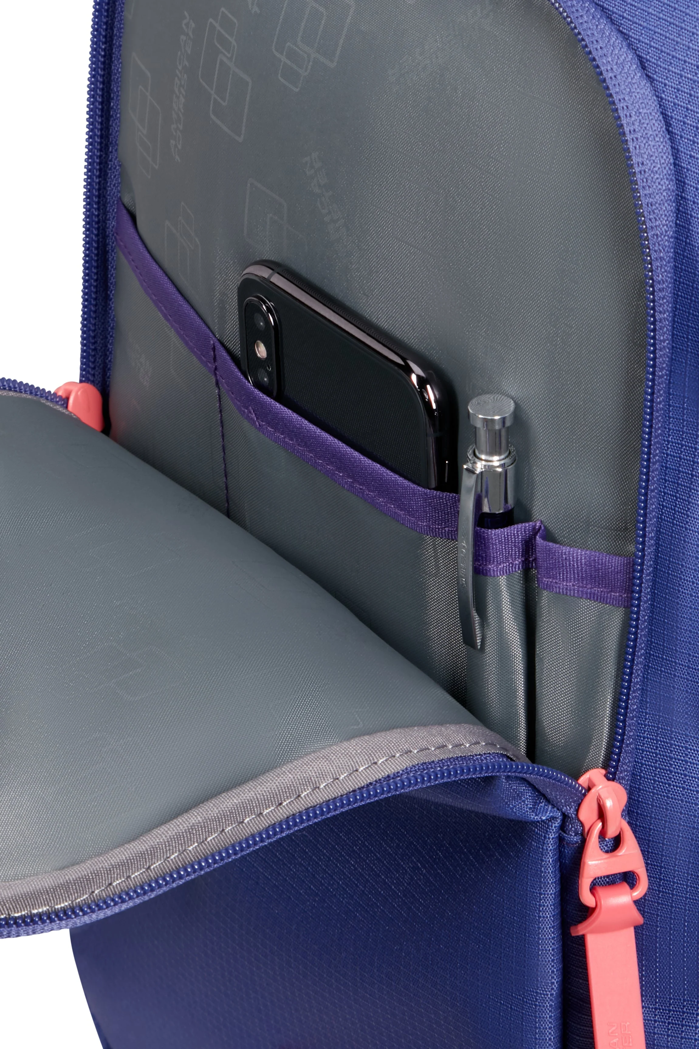 Backpack - Take2Cabin - Dusk Purple/Sunset Coral - Image 4