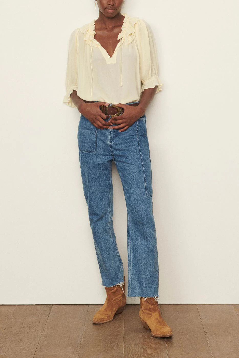Blouse Naty - Vanille - Femme - Image 4